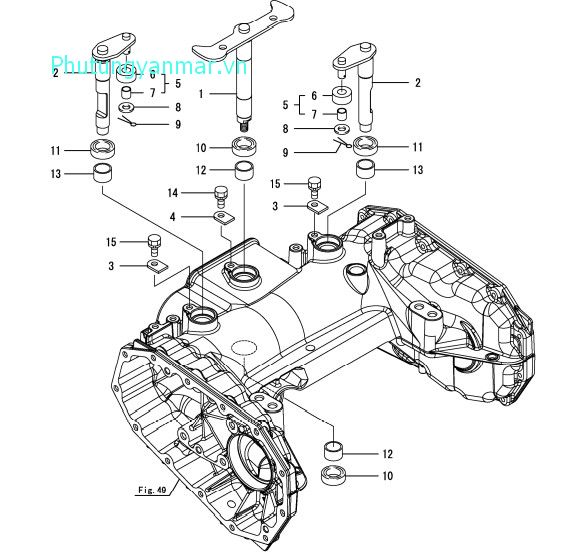 Điều khiển khớp ly hợp cạnh bên